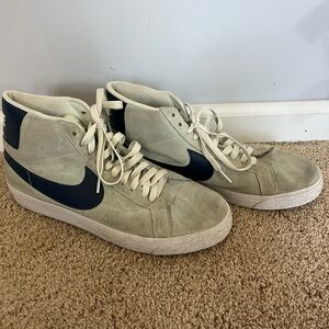 Men’s Navy and Grey Nike Blazers